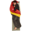 Sierra Designs Nitro 800F 20 Degrees Sleeping Bag, Red/Yellow/Black, Regular, 70604324R