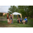 Coleman Signature Instant Event Shade Shelter, White / Tan / Gray, 14 ft x 14 ft 2000012226