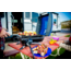 Coleman NXT Voyager RV Table Top Propane Grill, Blue / Black 2000016654