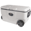 Coleman Signature OffShore Pro Series 50 Quart Marine Wheeled Cooler, 6263, White / Blue, Holds 75 Cans 3000003700