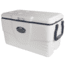 Coleman Signature Offshore Pro Series 58 Quart Marine Cooler W/ Fish Ruler, 6273, White / Blue, Holds 75 Cans 3000003699