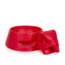 Silipint Aqua-Fur Dog Bowl, Ricochet Red, Red, SLP-22020