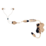 Silynx Clarus XPR Modular Sigle-Sided Headset w/CA0128-09 Cable Adapter, Tan, CXPRQH-D-012