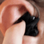 Silynx Custom Moldable Ear Retainers, Black ERC000054-00