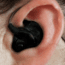 Silynx Custom Moldable Ear Retainers, Black ERC000054-00