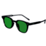 Simplify Alexander Polarized Sunglass, Black/Green, One Size, SSU126-C4