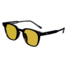 Simplify Alexander Polarized Sunglass, Black/Yellow, One Size, SSU126-C2