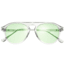 Simplify Carter Polarized Sunglasses, Clear Frame, Green Lens, Clear/Green, One Size, SSU127-C4