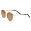Simplify Dade Polarized Sunglasses, Gold Frame, Brown Lens, Gold/Brown, One Size, SSU128-C2