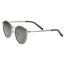 Simplify Dade Polarized Sunglasses, Silver Frame, Silver Lens, Silver/Silver, One Size, SSU128-C3