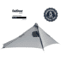 Six Moon Designs Gatewood Cape Backpacking Tarps, Solo, 11oz, Gray, One Size, gatewood-cape