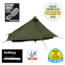 Six Moon Designs Lunar Backpacking Tents, Solo, 26oz, Gray, One Size, lunar-solo-tent