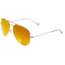 Sixty One Sunglasses Honupu Sunglasses, Silver Frame, Red-Orange Lens, Polarized, One Size, SIXS141RD