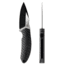 Skallywag Tactical Crows Nest Fixed Blade Knife, 3.5in, 440c Stainless Steel, Drop Point Blade, G10 Handle, Black, Crows Nest-Black