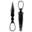 Skallywag Tactical D2 Dagger Fixed Blade Knife, 2.5, D2, Dagger Blade, Black, D2 Dagger-Black