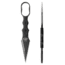 Skallywag Tactical Guardian Fixed Blade Knife, 4 in, D2, Dagger Blade, G10 Handle, Black, Guardian-Black