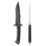 Skallywag Tactical Riptide Spear Point Fixed Blade Knife, 6.35 in, D2, Spear Point Blade, G10 Handle, Black, Riptide Spear Point-Black