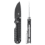Skallywag Tactical Searoach Folding Knife, 2.75in, D2 Steel, G10 Handle, Black, The Searoach-Black
