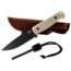 Skallywag Tactical Wanderer Fixed Blade Knife, 4.75 in, 154CM, Straight Back Blade, G10 Handle, Tan, Wanderer-Tan