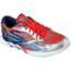 Skechers GoMeb Speed 3 Road Running Shoe - Mens-Silver/Blue/Red-Medium-11