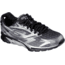 Skechers GoRun 4 Reflective Road Running Shoe - Womens-Black/Silver-Medium-10