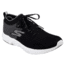 Skechers GOrun 6 Men's Road Running Shoes, Black/White, 55209-BKW