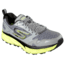 Skechers GOtrail Ultra 3 Trail Running Shoe - Men's-Gray/Yellow-Medium-9