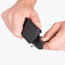 SlideBelts Survival Belt, Black Strap-Matte Black Buckle, 55in Long, 1.5in Wide SURVBELT-BLKMATTBLK-48