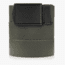 SlideBelts Survival Belt, Olive Drab Strap-Matte Black Buckle, 55in Long, 1.5in Wide SURVBELT-OLVMATTBLK-48