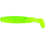 Slider Crappie Panfish Grub, 18, 1.5in, Lemonade, CSGGF55