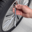 Slime Chrome Pencil Tire Gauge, Silver, 22012