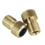 Slime Presta Valve Adapters, 2 Pieces, Gold, 23042