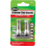 Slime Tubeless Tire Valves, f/ TR413, Chrome, 2078-A