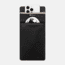 SLNT Faraday Phone Sleeve, Black Leather, Medium, SPS-MPBL