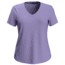 Smartwool Active Ultralite V-Neck Short Sleeve - Womens, Ultra Violet, Medium, SW016539L461M