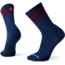 Smartwool Athletic Light Elite Stipe Crew Socks - Womens, Alpine Blue, Small, SW001249B25-AP-Small