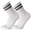 Smartwool Athletic Light Elite Stripe Crew 2 Pack Socks - Mens, White/Black, Large, SW004113D89-L