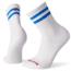 Smartwool Athletic Light Elite Stripe Crew Socks - Mens, Bright Blue, Extra Large, SW001249378-XL