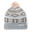 Smartwool CHUP Qoa Pom Beanie, Light Gray Heather, One Size, SW018074545-1FM