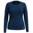Smartwool Classic All-Season Merino Base Layer Long Sleeve - Womens, Twilight Blue, Extra Small, SW016912G741-XS