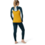 Smartwool Classic Thermal Merino Base Layer 1/2 Zip Hoodie - Womens, K41 Honey Gold Heather, Small, SW016719K41S