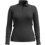 Smartwool Classic Thermal Merino Base Layer 1/4 Zip - Womens, Charcoal Heather, Extra Small, SW00282801010XS000
