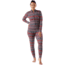 Smartwool Classic Thermal Merino Base Layer One Piece - Womens, Currant Alpine Apres, Extra Small, SW002985P9010XS000