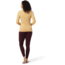 Smartwool Classic Thermal Merino Base Layer Pattern 1/4 Zip - Womens, K79 Honey Gold Dot, Medium, SW016375K79M