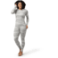 Smartwool Classic Thermal Merino Base Layer Pattern Crew - Womens, K55 Light Gray Mountain Scape, Small, SW016371K55S