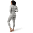Smartwool Classic Thermal Merino Base Layer Pattern Crew - Womens, K55 Light Gray Mountain Scape, Small, SW016371K55S