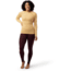 Smartwool Classic Thermal Merino Base Layer Pattern Crew - Womens, K79 Honey Gold Dot, Large, SW016371K79L
