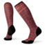 Smartwool Compression Cruise Director Print OTC Socks - Womens, Woodsmoke, Large, SW003947B84-L