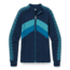 Smartwool Dacono Ski Full Zip Sweater - Womens, Alpine Blue Heather, Extra Large, SW016389B26-XL
