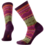 Smartwool Dazzling Wonderland Crew Sock - Women's, Bordeaux Heather, Small SW010381587-S